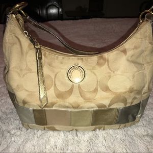 Authentic coach shoulder bag